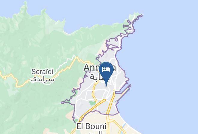Annaba - Hotel Dar Lyes Maps