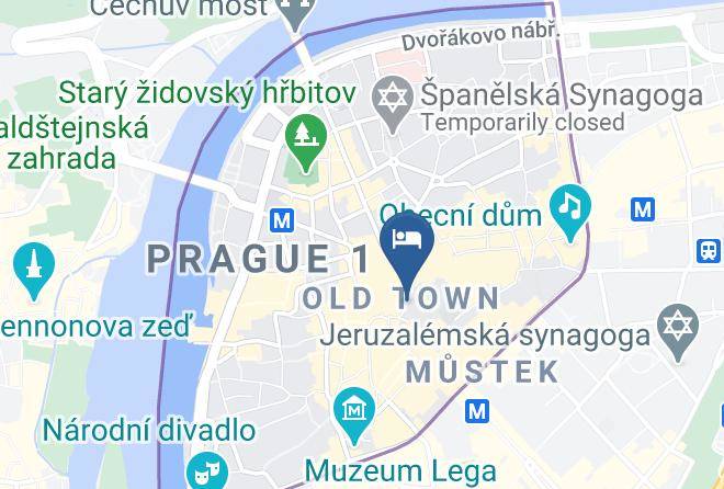 Prague - Hotel Dar Maps