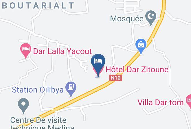 Souss Massa Draa - Hotel Dar Zitoune Maps