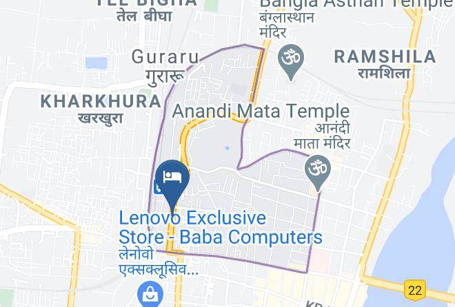 Gaya - Hotel Darbar International Gaya Maps