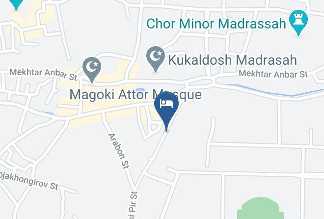 Bukhara - Hotel Dargoh Maps