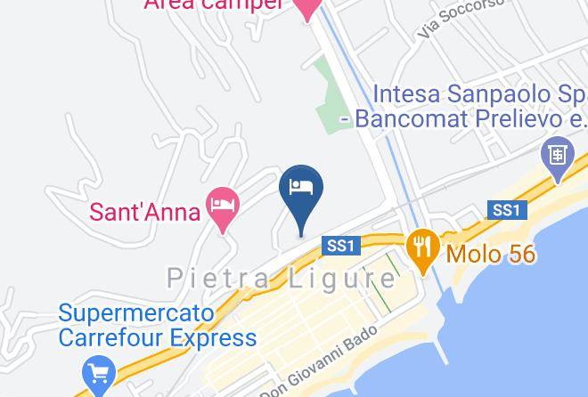 Savona - Hotel Daria Maps