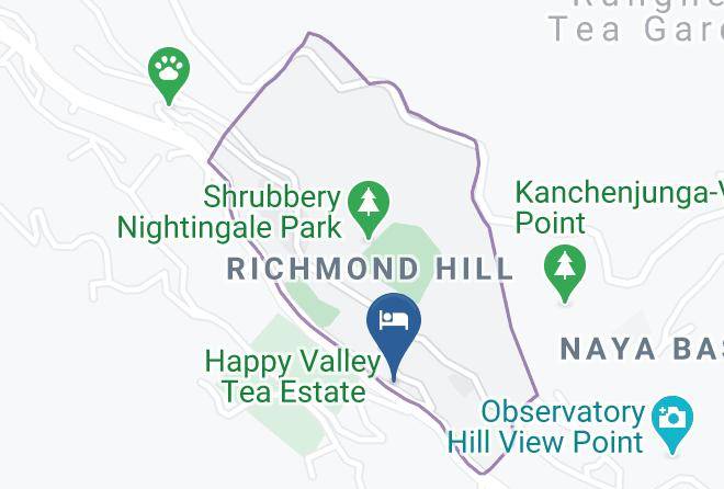 Darjiling - Hotel Darjeeling Sojourn Maps