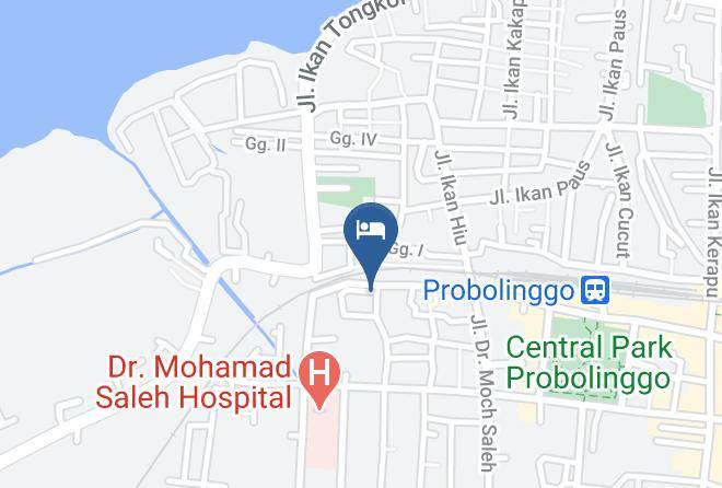Kota Probolinggo - Hotel Darma Maps