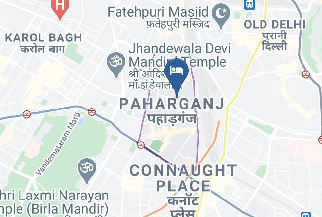 Paharganj - Hotel Darpan Palace Maps