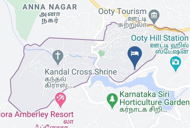 Ooty - Hotel Darshan Maps