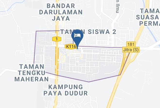 Kubang Pasu - Hotel Darulaman Maps