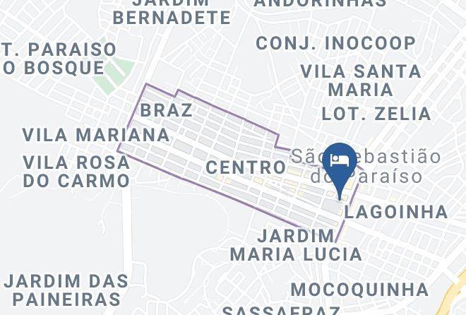 Sao Sebastiao Do Paraiso - Hotel Das Acacias Maps