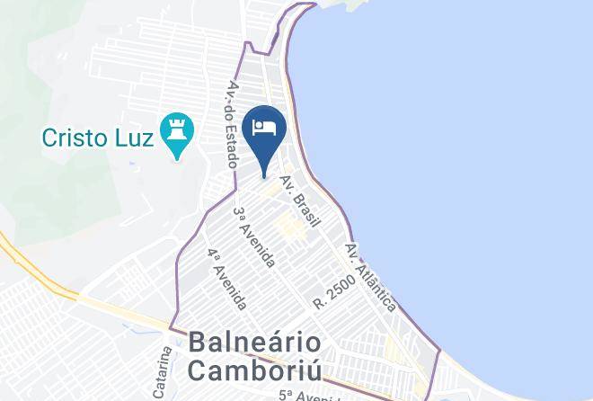 Balneario Camboriu - Hotel Das Americas Maps