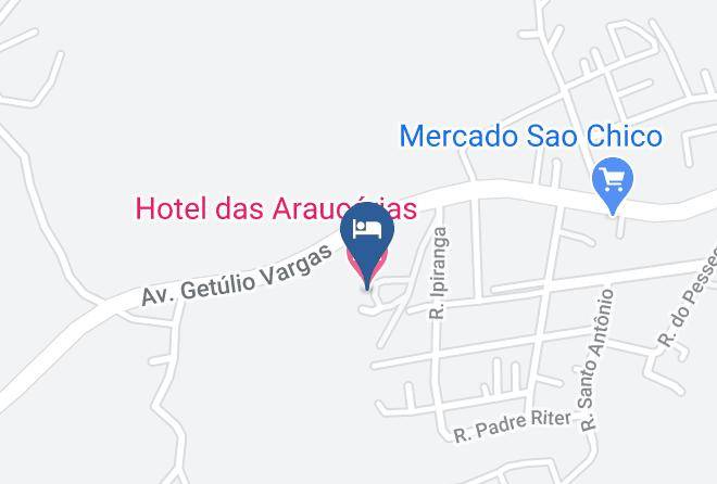 Sao Francisco De Paula - Hotel Das Araucarias Maps