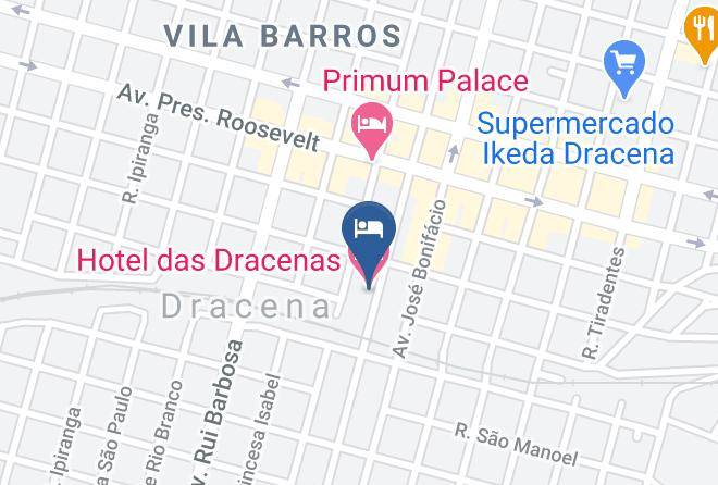 Dracena - Hotel Das Dracenas Maps