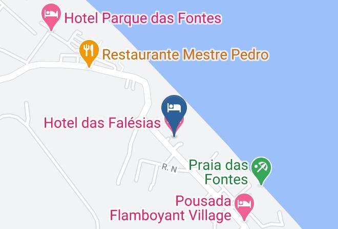 Beberibe - Hotel Das Falesias Maps
