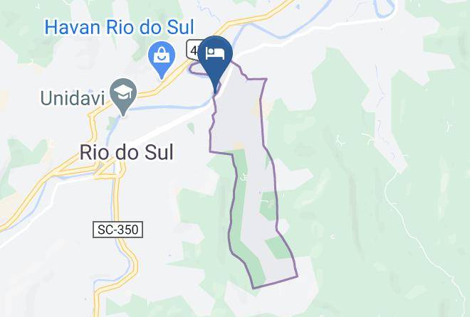 Rio Do Sul - Hotel Das Flores Maps