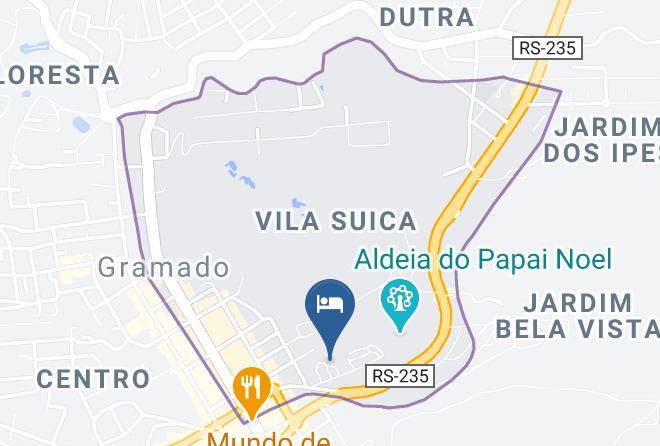 Gramado - Hotel Das Hortensias Maps