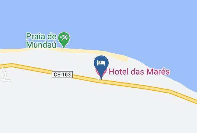 Trairi - Hotel Das Mares Maps