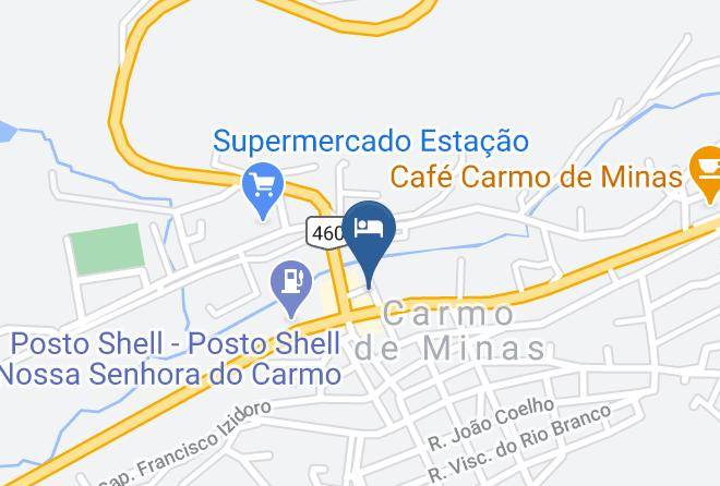 Carmo De Minas - Hotel Das Nacoes Maps