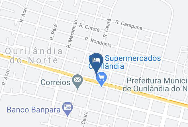 Ourilandia Do Norte - Hotel Das Nacoes Maps