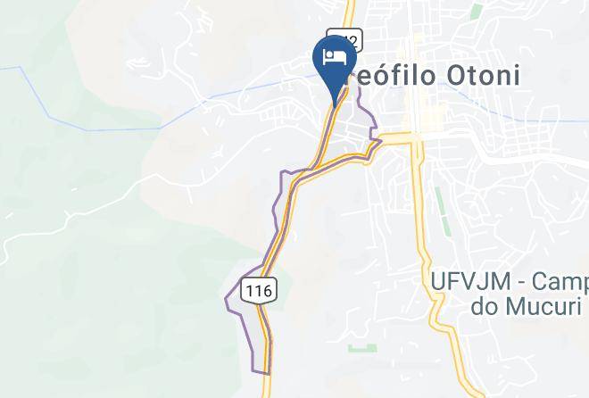 Teofilo Otoni - Hotel Das Palmeiras Maps