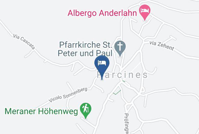 Bolzano - Hotel Das Stachelburg Maps