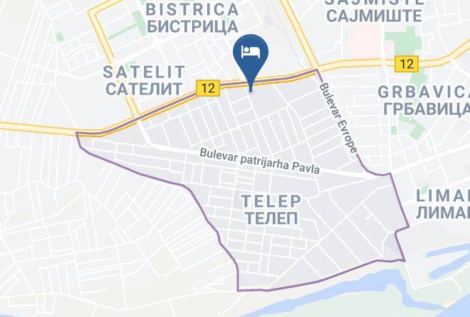 Juzno Backi - Hotel Dash Maps