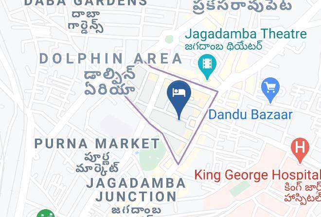 Visakhapatnam - Hotel Daspalla Maps