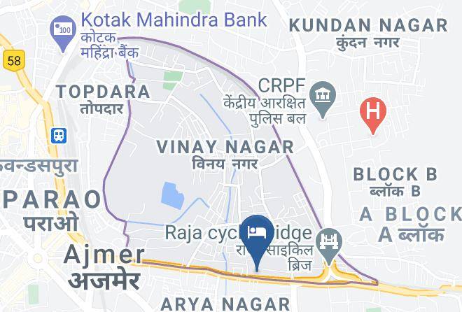 Ajmer - Hotel Data Inn Maps