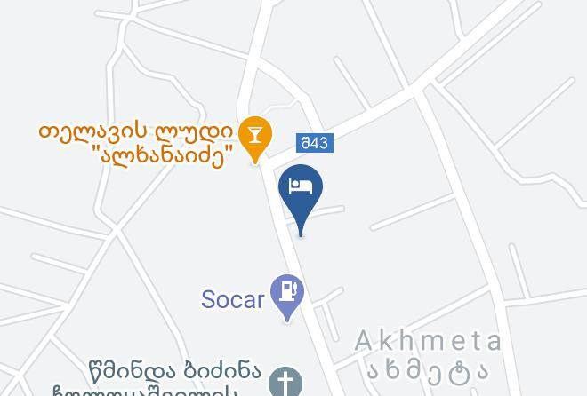 Georgia - Hotel Datuki Maps