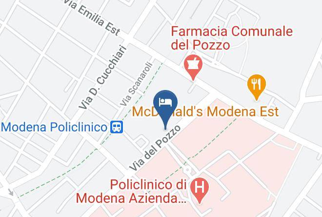 Modena - Hotel Daunia Maps