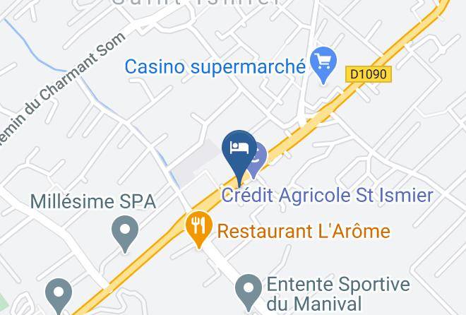 Isere - Hotel Dauphin Blanc Maps