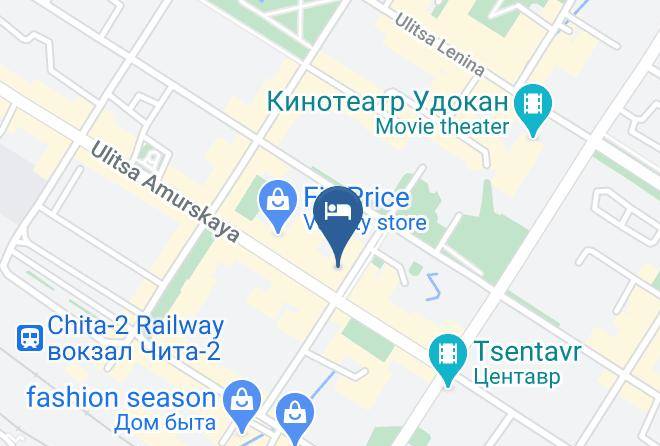 Chita - Hotel Dauria Maps