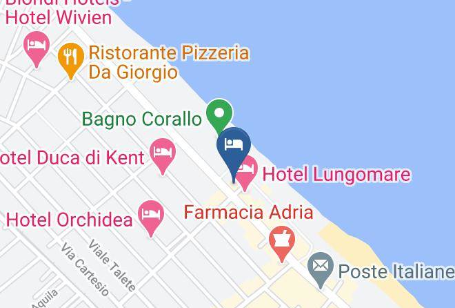 Forli - Hotel David Maps