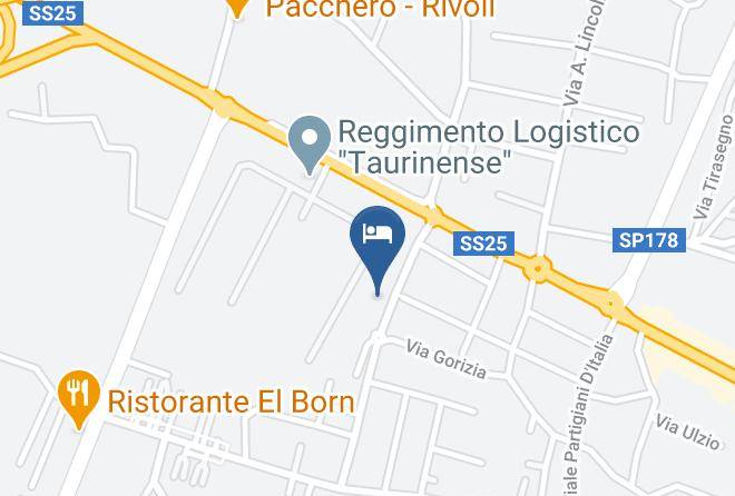 Turin - Hotel Davide Maps