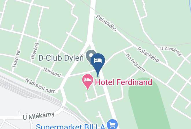 Cheb - Hotel Davinci Maps
