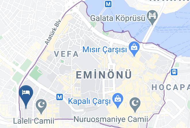 Fatih - Hotel Davos Maps