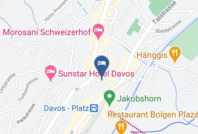 Prattigau Davos - Hotel Davoserhof Maps