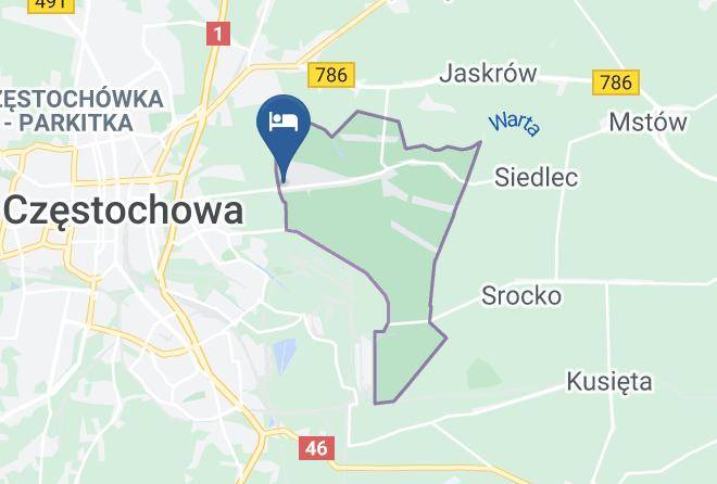 Czestochowa - Hotels`111 Maps