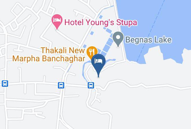 Pokhara - Hotel Day Break Maps
