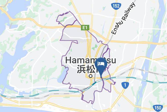 Hamamatsu City Naka Ward - Hotel Day By Day Maps