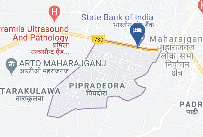 Maharajganj - Hotel Daya Maps