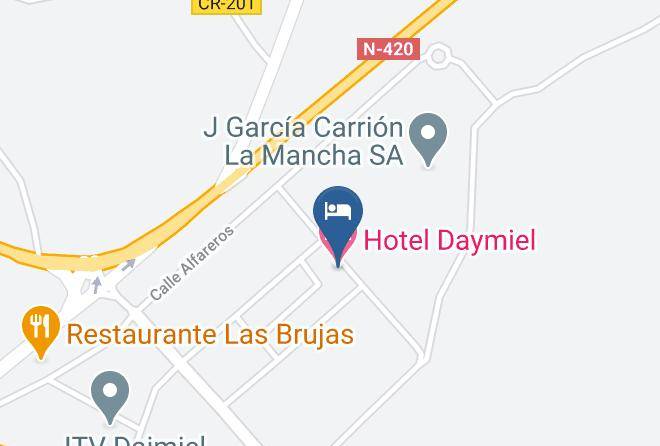 Ciudad Real - Hotel Daymiel Maps