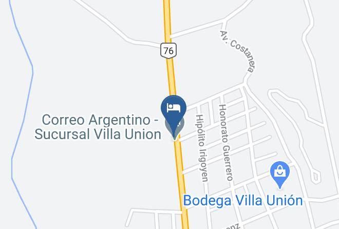 Coronel Felipe Varela - Hotel Dayton Maps