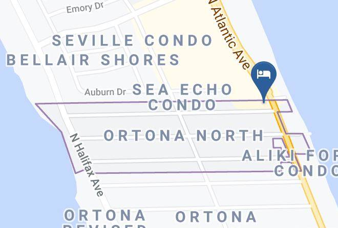 Volusia - Hotel Daytona Beach Maps