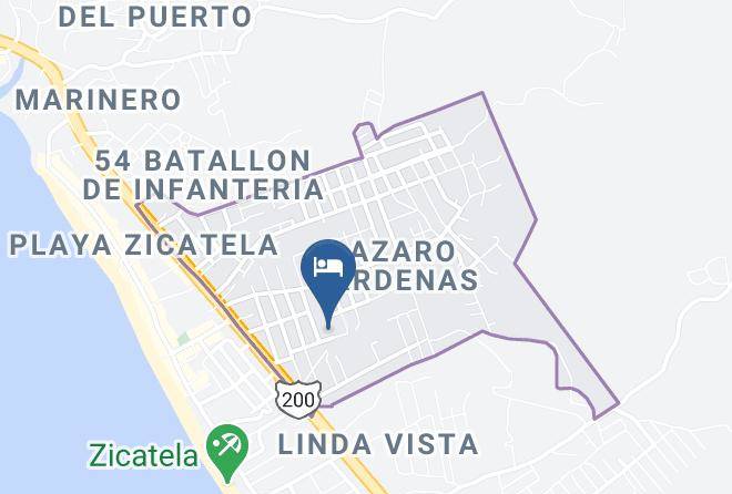 Santa Mariaotepec - Hotel Tiktaalik Maps