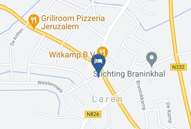 Hotel De Achterhoek Map