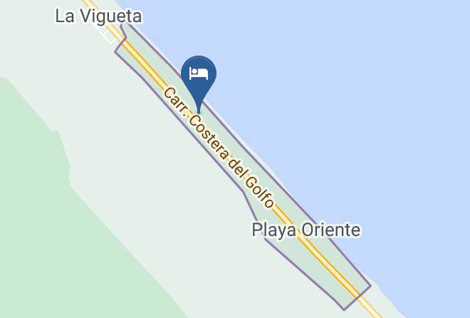 Tecolutla - Hotel De Alba Maps
