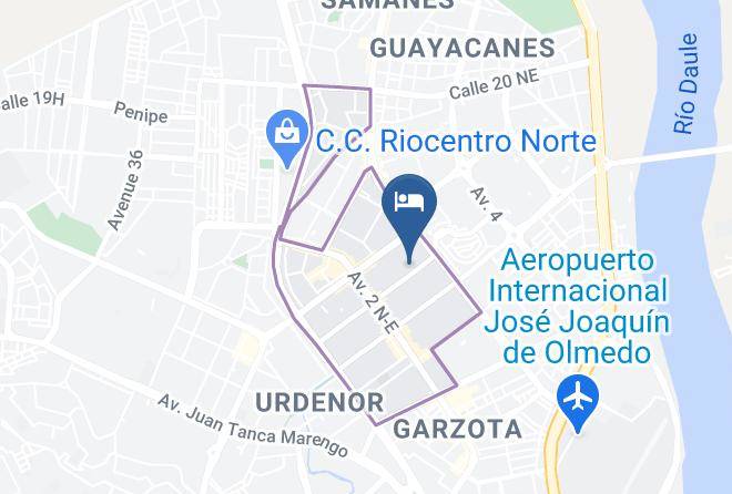 Guayaquil - Hotel De Alborada Maps