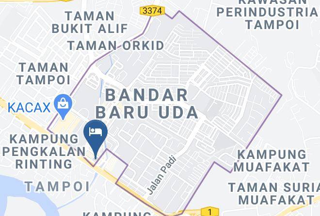 Hotel De Angsana Map