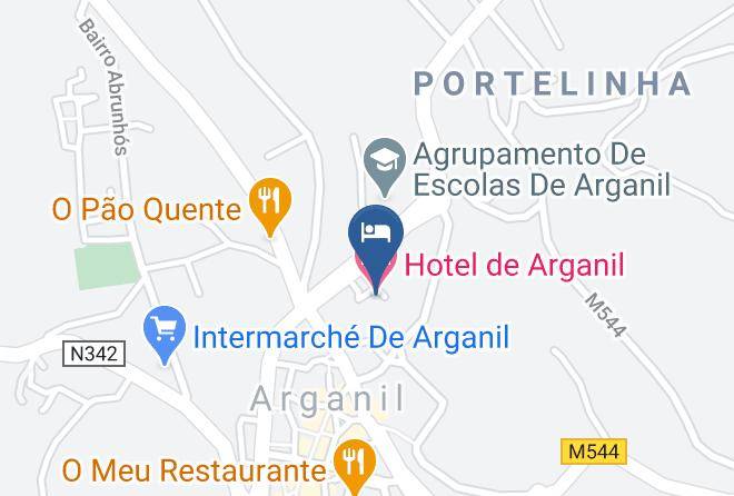 Arganil - Hotel De Arganil Maps