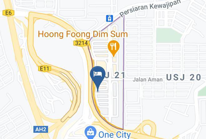 Petaling - Hotel De Art Usj 21 Subang Jaya Maps