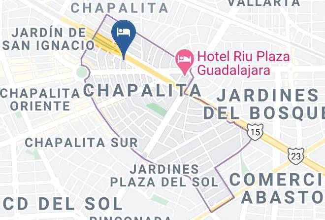 Guadalajara - Hotel De Autor Baruk Guadalajara Maps
